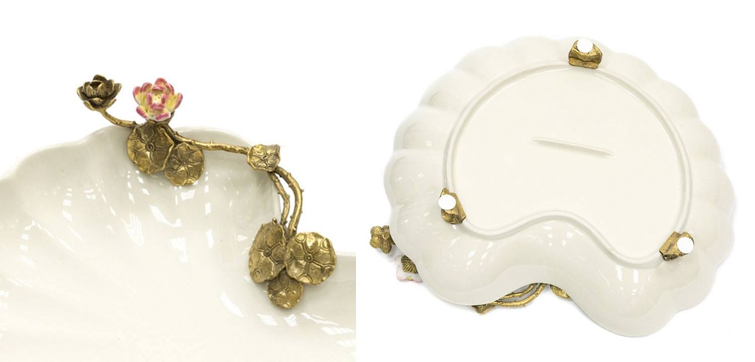 Блюдо Dish White Shell Блюдо Dish White Shell - Loft-Concept в Волгограде