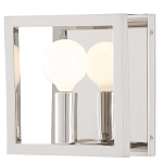 Бра настенное квадратной формы Wristband серебро варинант исполнения - 1 | Loft Concept в Волгограде