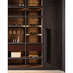 Кухонный гарнитур из красного мрамора и дерева VVD Dada Engenereed Kitchen варинант исполнения - 4 | Loft Concept в Волгограде