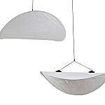 Подвесной светильник с белыми плафонами в форме облака Диаметр 60+60 см Cloud Junction варинант исполнения - 2 | Loft Concept в Волгограде