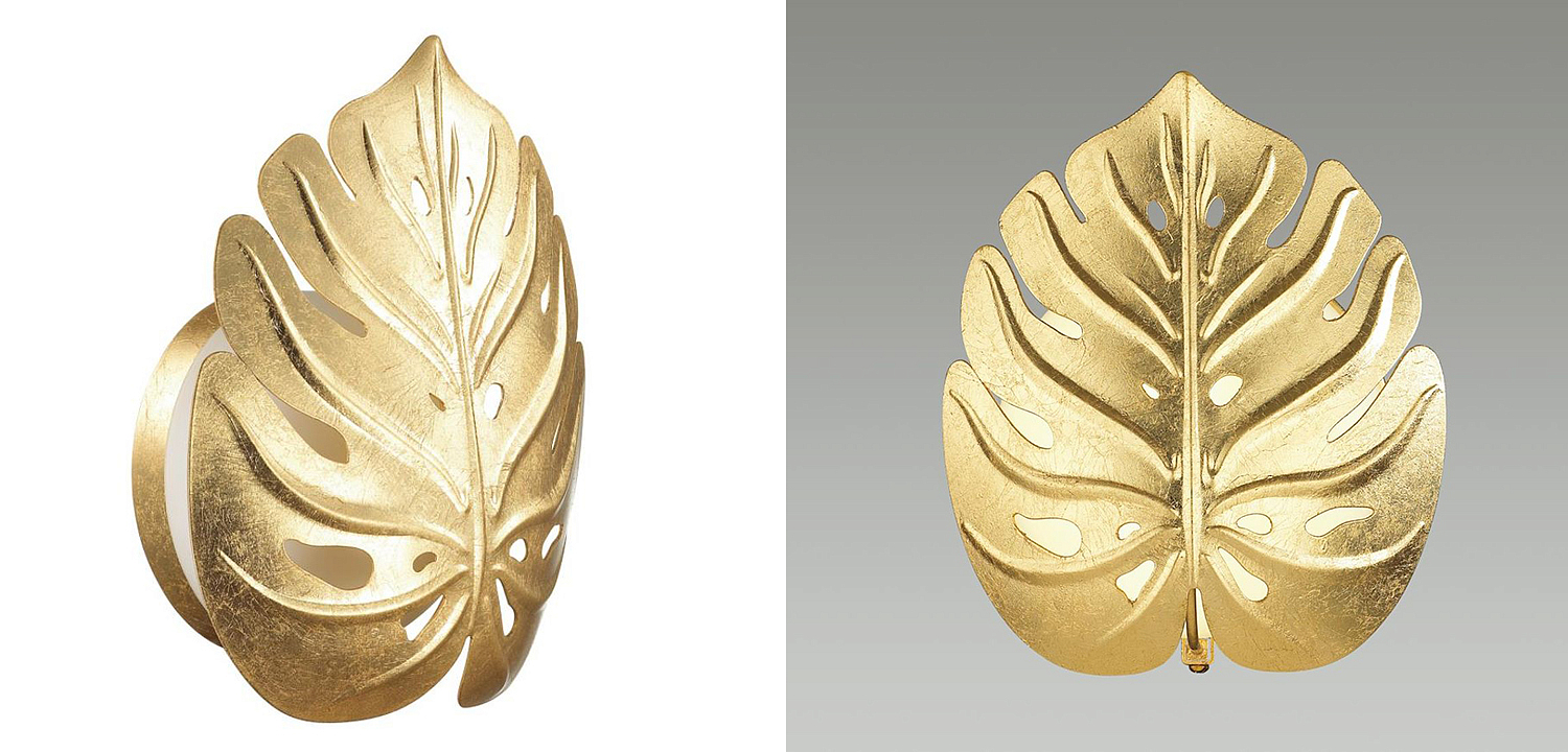 Бра Gold Monstera Leaf Бра Gold Monstera Leaf - Loft-Concept в Волгограде