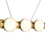 Люстра овальная с круглыми светодиодными источниками света Maxine Light варинант исполнения - 6 | Loft Concept в Волгограде