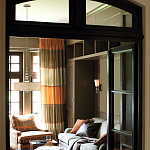 Люстра подвесная с белым тканевым цилиндрическим абажуром и декоративными шарами Hinkley варинант исполнения - 3 | Loft Concept в Волгограде