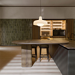 Кухонный гарнитур из натурального камня и дерева INTERSECTION Dada Engenereed Kitchen варинант исполнения - 8 | Loft Concept в Волгограде