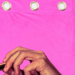 Штора Seletti Lipstick Pink варинант исполнения - 1 | Loft Concept в Волгограде