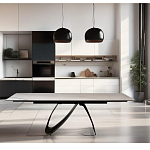 Стол обеденный раскладной керамический Natural Beauty Ceramics варинант исполнения - 5 | Loft Concept в Волгограде