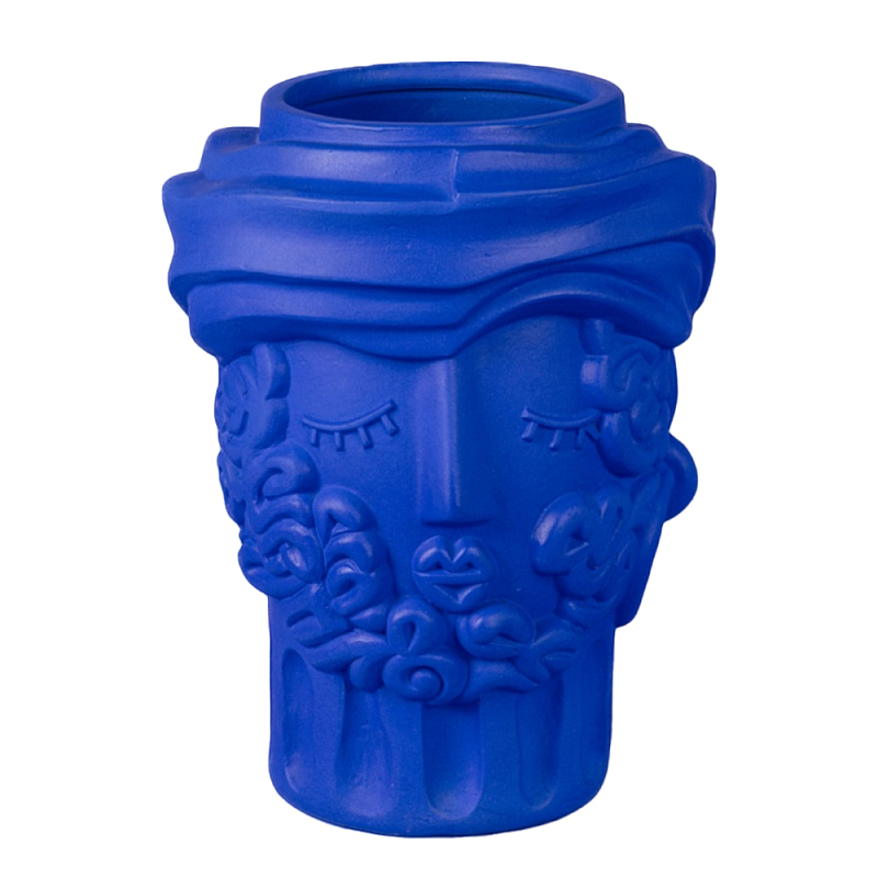 Ваза Seletti Man Blue Синий Ваза Seletti Man Blue Синий в Волгограде | Loft Concept