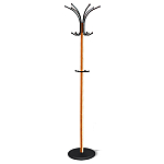 Вешалка с круглым основанием и черными металлическими крючками Industrial Metal Rust варинант исполнения - 1 | Loft Concept в Волгограде