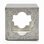 Приставной столик с перламутром Bone Inlay Side Table Floral Design варинант исполнения - 2 | Loft Concept в Волгограде