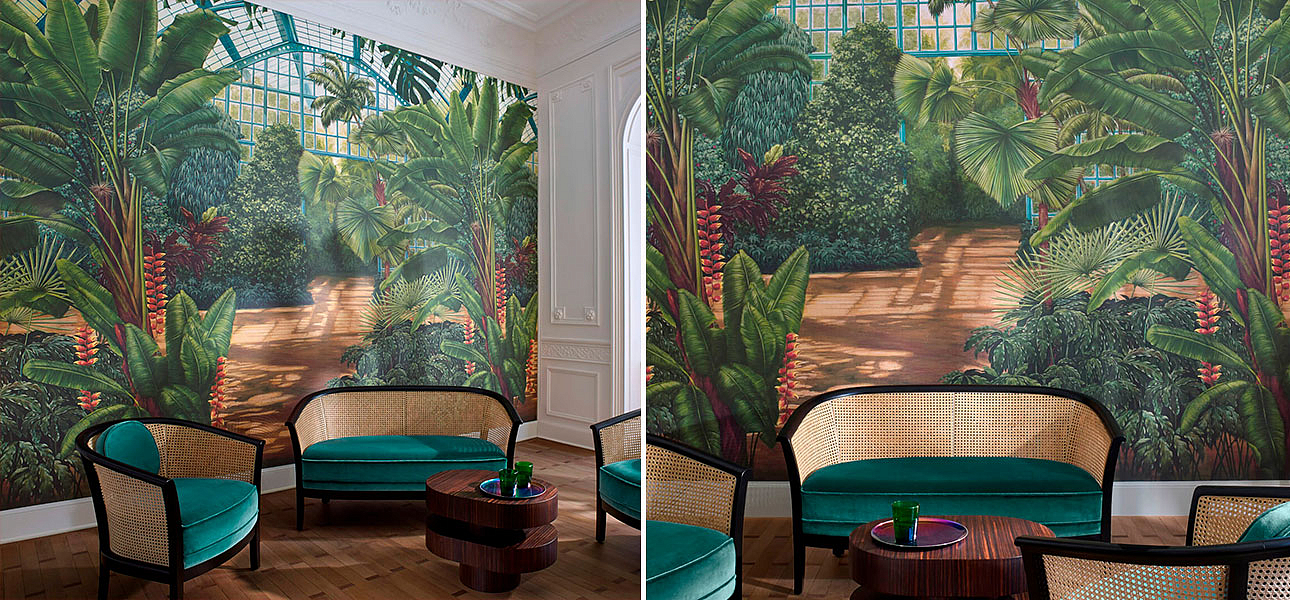 Обои ручная роспись La serre Palmeir - Loft-Concept в Волгограде