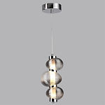 Подвесной светильник с 3-мя рифлеными стеклянными шарами Marcelh Light варинант исполнения - 8 | Loft Concept в Волгограде
