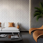 Гипсовая 3D панель с принтографией PM-18 варинант исполнения - 1 | Loft Concept в Волгограде