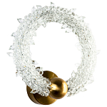 Бра кольцо с кристаллами из хрусталя Gilbertine Crystals Ring Wall Lamp варинант исполнения - 1 | Loft Concept в Волгограде