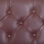 Диван из натуральной кожи на 4-х деревянных ножках из массива бука Chloe Leather Seating vine варинант исполнения - 5 | Loft Concept в Волгограде