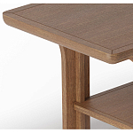 Стол кофейный деревянный с арочным основанием Arch Passage варинант исполнения - 2 | Loft Concept в Волгограде