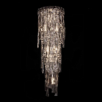 Бра с каскадом из прозрачного хрусталя и корпусом из металла цвета хром Constant Sparks варинант исполнения - 7 | Loft Concept в Волгограде