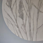 Ботаническое панно Тростник 1 варинант исполнения - 2 | Loft Concept в Волгограде