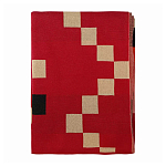 Плед хлопковый по мотивам башкирских орнаментов Ural and Siberian Patterns варинант исполнения - 5 | Loft Concept в Волгограде