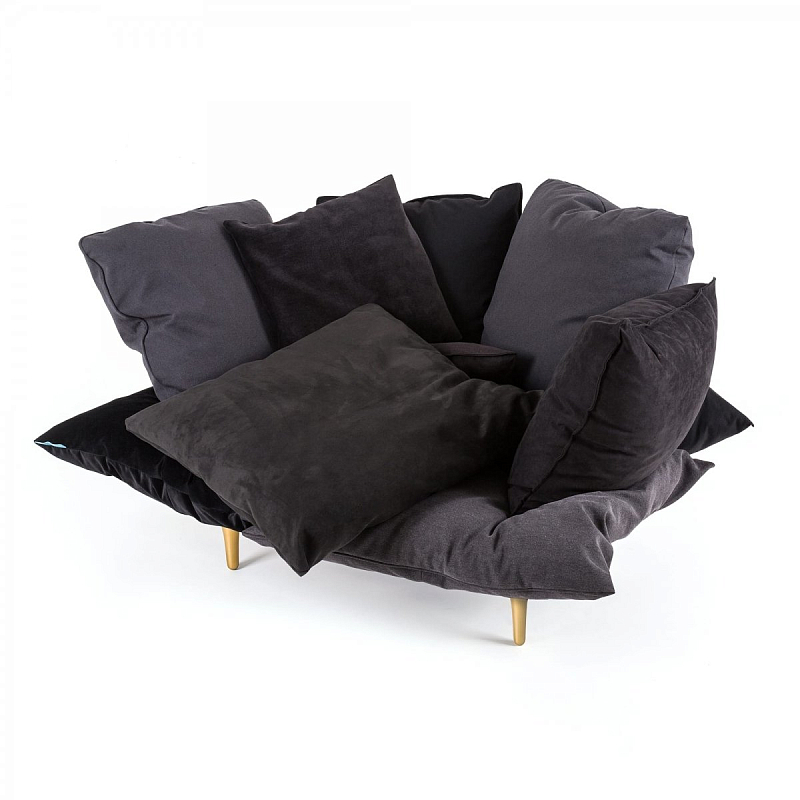 Кресло Seletti Armchair Comfy charcoal grey Серый Кресло Seletti Armchair Comfy charcoal grey Серый в Волгограде | Loft Concept