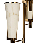 Торшер на три лампы с расцветкой под мрамор на матовом металлическом основании Elegant Classic Light варинант исполнения - 2 | Loft Concept в Волгограде