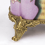 Декоративная ваза из фарфора с бронзовыми вставками Eden Garden варинант исполнения - 4 | Loft Concept в Волгограде