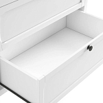 Комод с 3-мя ящиками белый Silva White Chest of Drawers варинант исполнения - 4 | Loft Concept в Волгограде