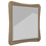 Зеркало квадратное c деревянной рамой из массива дуба Tasteful Furniture варинант исполнения - 1 | Loft Concept в Волгограде