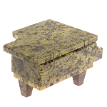 Шкатулка в виде рояля из натурального камня змеевик Stone Casket варинант исполнения - 3 | Loft Concept в Волгограде
