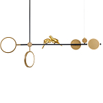 Линейная люстра на штанге Grace варинант исполнения - 1 | Loft Concept в Волгограде