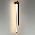 Бра черного цвета с изогнутым плафоном Luke Lampco Tracer Lamp варинант исполнения - 3 | Loft Concept в Волгограде