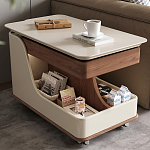 Журнальный столик передвижной с подъемной столешницей Table Trolley варинант исполнения - 1 | Loft Concept в Волгограде