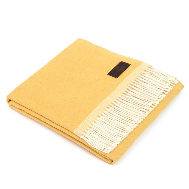 Плед SARA 7000 Marzotto Желтый в Волгограде | Loft Concept 