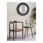 Зеркало круглое с текстурированным дизайном рамы Helios варинант исполнения - 5 | Loft Concept в Волгограде