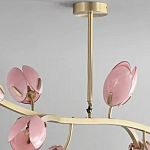 Дизайнерский Светильник Lilly Pink Tulip Lamp розовый плафон  варинант исполнения - 8 | Loft Concept в Волгограде
