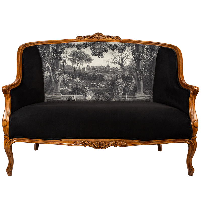 Диван Monceau Sofa Коричневый Черно-белый Диван Monceau Sofa Коричневый Черно-белый в Волгограде | Loft Concept