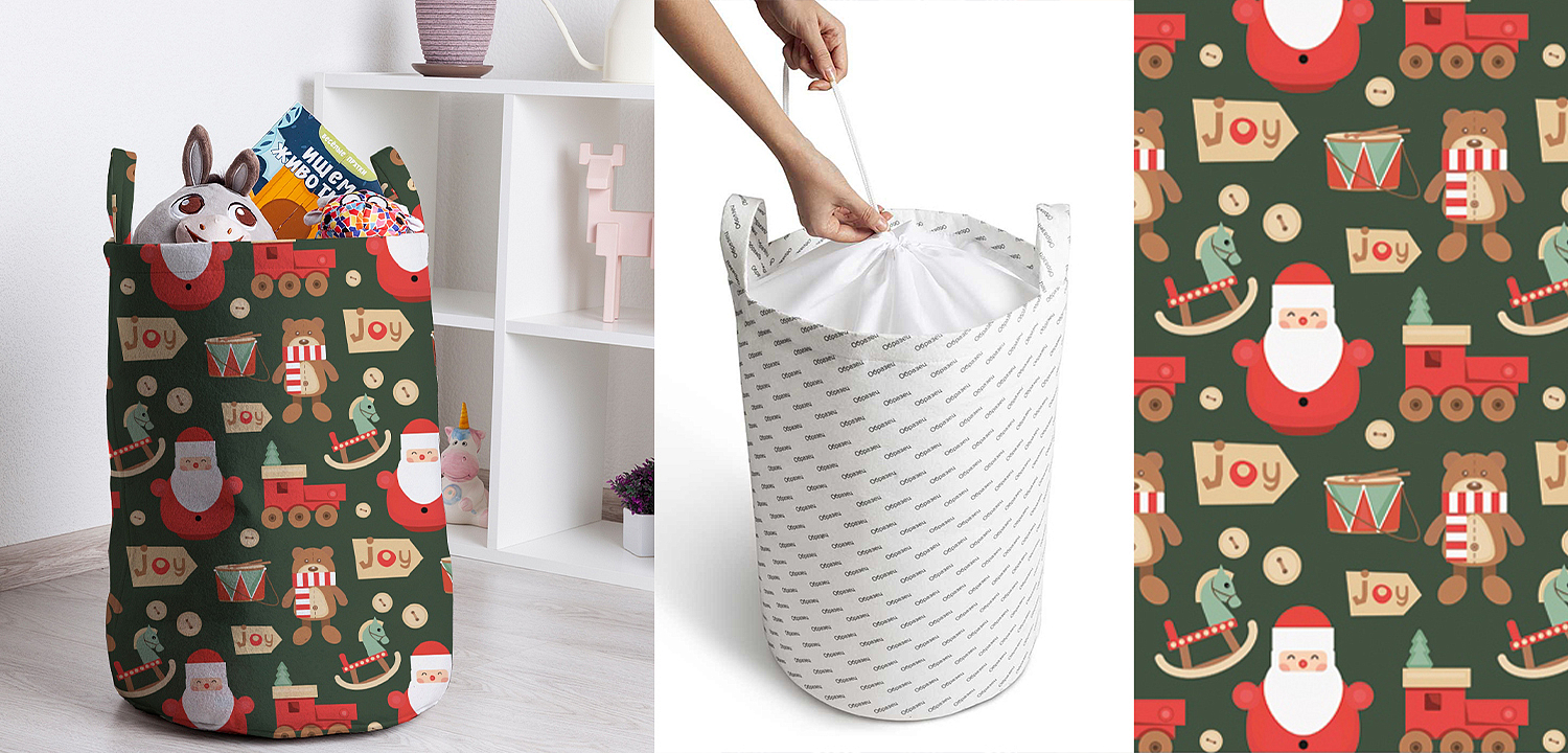 Корзина Christmas toys Basket Корзина Christmas toys Basket - Loft-Concept в Волгограде