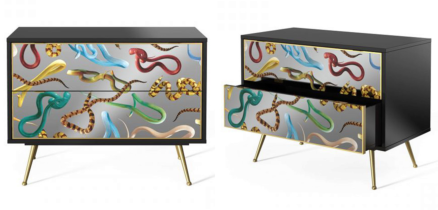 Комод Seletti Chest of Two Drawers Snakes Комод Seletti Chest of Two Drawers Snakes - Loft-Concept в Волгограде