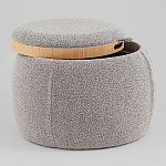 Пуф-трансформер Люкке с крышкой серый варинант исполнения - 2 | Loft Concept в Волгограде