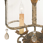 Бра настенное с цветочным мотивом Aged Luxury варинант исполнения - 1 | Loft Concept в Волгограде