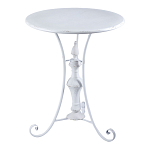 Столик белый кованный в прованском стиле Vaucluse варинант исполнения - 1 | Loft Concept в Волгограде
