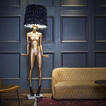Лампа MANNEQUIN LAMP с абажуром модельный позинг варинант исполнения - 2 | Loft Concept в Волгограде