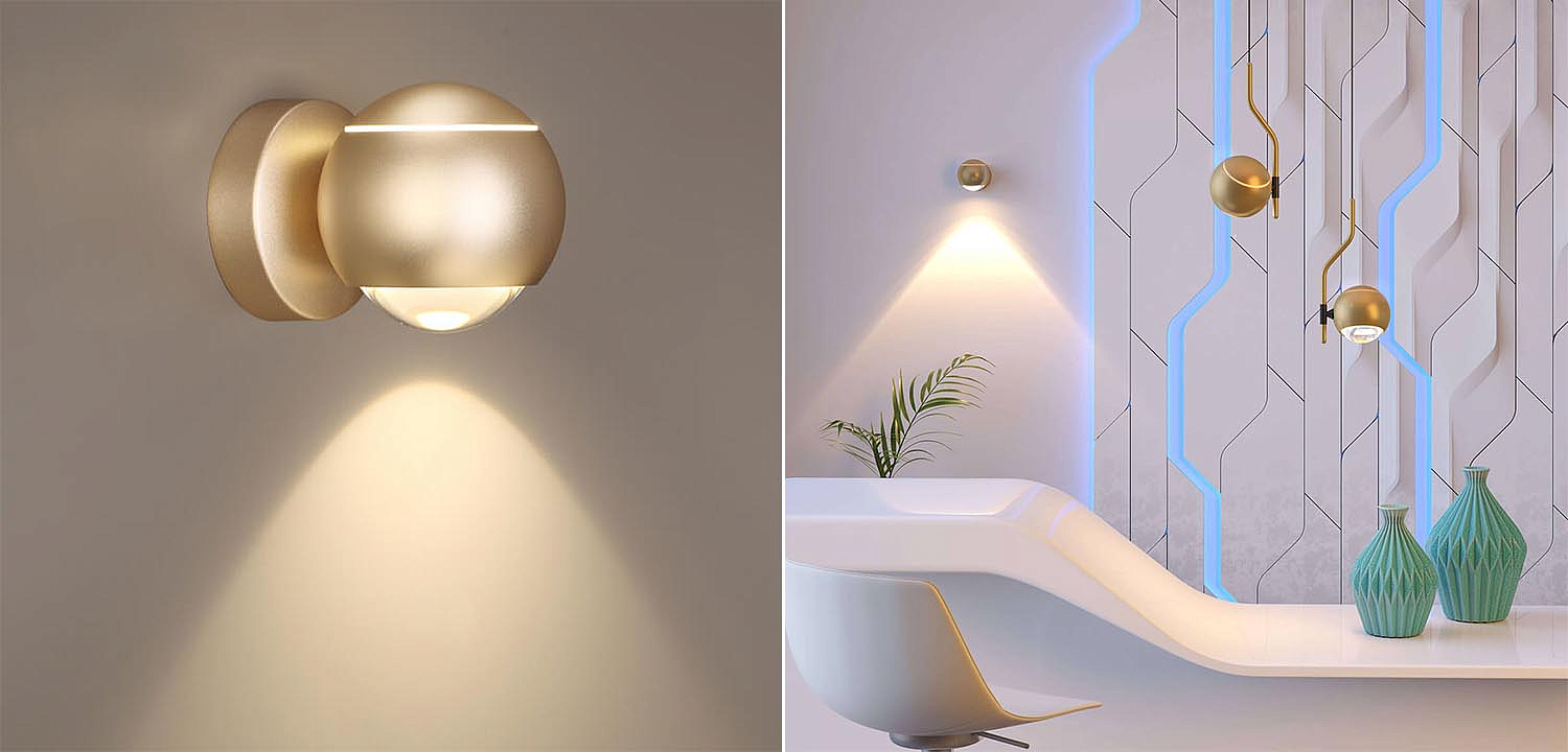 Бра Auge Horst Gold Бра Auge Horst Gold - Loft-Concept в Волгограде