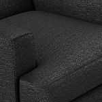 Мебельная ткань Шенилл черный цвет 138 см T4-35 варинант исполнения - 4 | Loft Concept в Волгограде