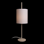 Настольная лампа с тканевым абажуром формы цилиндр Pure Cylinder варинант исполнения - 5 | Loft Concept в Волгограде