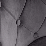 Стул в серой велюровой обивке Ward Grey Velour Chair варинант исполнения - 6 | Loft Concept в Волгограде