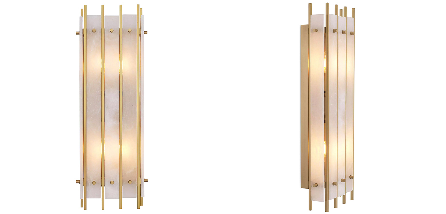 Бра Eichholtz Wall Lamp Sparks L Alabaster Бра Eichholtz Wall Lamp Sparks L Alabaster - Loft-Concept в Волгограде
