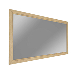Зеркало прямоугольное с классической деревянной рамой Harper Line варинант исполнения - 2 | Loft Concept в Волгограде