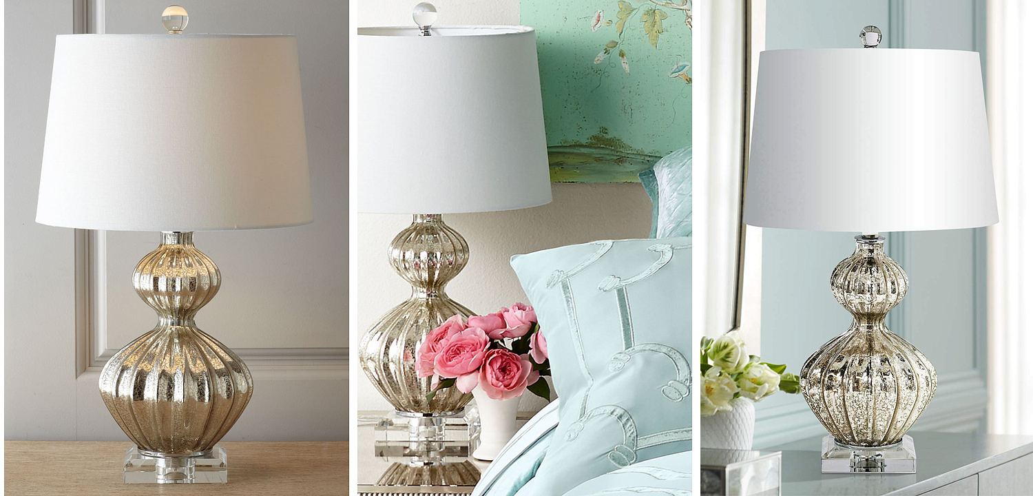 Настольная лампа Loraine Silver Table lamp Настольная лампа Loraine Silver Table lamp - Loft-Concept в Волгограде