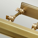 Светильник для картин с призматическим плафоном и двойными регулируемыми шарнирами Elstead Lighting варинант исполнения - 7 | Loft Concept в Волгограде