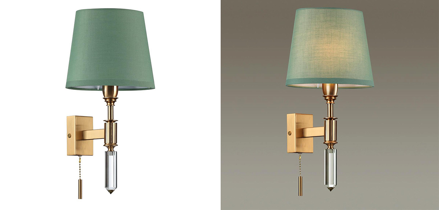 Бра Ramona Green Wall Lamp Бра Ramona Green Wall Lamp - Loft-Concept в Волгограде